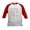 Red/White, variant on CafePress - Crazy Cat Lady Baseball Jersey - Kids Cotton Baseball Jersey, 3/4 Sleeve Shirt