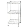 thumbnail image 3 of Ktaxon 3 Shelves Unit Metal Storage Rack Durable Organizer, 3 of 6