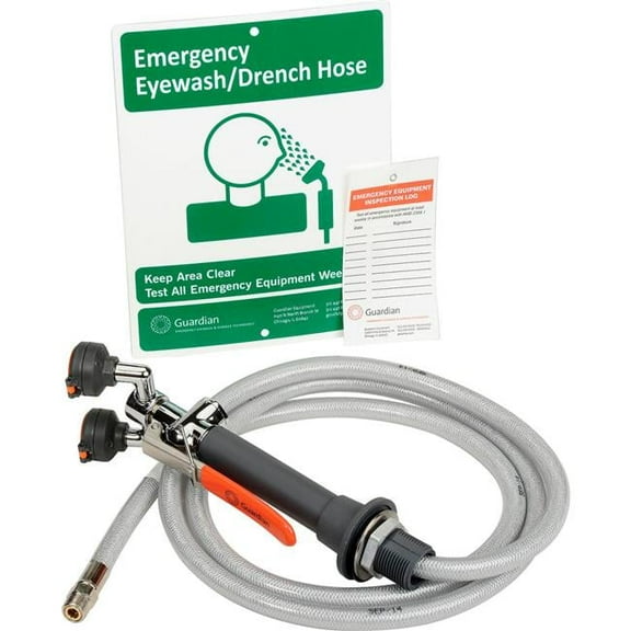G5022 Eye Wash & Drench Hose Unit Deck Mounted