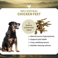 thumbnail image 5 of Oldfield Naturals Chicken Feet Dog Treats for Dogs, Dehydrated Chicken Feet Dog Chews, Single Ingredient High Protein Chicken Treats, Crunchy Natural Dog Snacks, 10 Pcs, 5 of 6