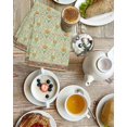 thumbnail image 4 of Vintage Boho Floral Kitchen Dish Towels for Drying Dishes Set of 2, Ethnic Tribe Abstract Art Flowers Waffle Weave Microfiber Hand Tea Bathroom Towels Quick Dry & Absorbent Towel 15.7x23.6, 4 of 7