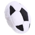 thumbnail image 2 of Cojín redondo de fútbol de peluche, cojín de sofá flexible, 2 of 6