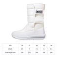 thumbnail image 3 of Botas de nieve Botas Nieve Mujer Senderismo Cómodo Invierno Calzado Mujer (36) Blanco Likrtyny Tenis De Mujer Tenis De Hombre, 3 of 5