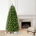 thumbnail image 3 of 6.5' Pre-Lit Slim Teton Pine Tree Artificial Christmas Tree, 3 of 6