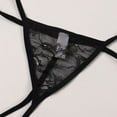 thumbnail image 3 of Women Sexy Lace Thong Low Rise Lace Panties Womens Underwear 6 Pack, 3 of 5