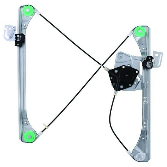 OEG Parts New Window Regulator Front Passenger Side Right RH Replacement For 1999-2004 Oldsmobile Alero & 1999-2005 Pontiac Grand Am, 89044652, 740-642, 125-1937RWOM