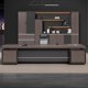thumbnail image 5 of Writing Office Desk Standing Workbench Computer Computer Work Table Workstation Study Tabla Para Escritorio Office Furniture My Lux Decor Round, 5 of 15