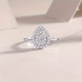 thumbnail image 6 of Moissanite Ring, 925 Sterling Silver & 18k Gold Plated, for Women, Wedding Ring, Perfect Unisex Gift For Everyday, 6 of 11