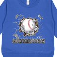 thumbnail image 3 of Inktastic Cooperstown Baseball Breakthrough Toddler Sweatshirt, 3 of 4
