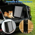 thumbnail image 5 of EVGTTI Portable Dog Ramp for SUV, Truck & Car - 67" Long, 20" Wide Folding Pet Ramp for Large Dogs up to 250 lbs, Non-Slip Surface, Heavy Duty, 5 of 8