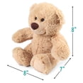 thumbnail image 4 of LotFancy 2 Pcs Petits Ours en Peluche, Jouet en Peluche Ours Bébé 8 Pouces, Cadeau de Pâques pour Garçons Filles, 4 of 8