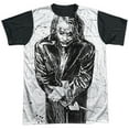 thumbnail image 1 of Dark Knight Sketchy Unisex Adult Halloween Costume Sublimated T Shirt, 1 of 4