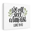 thumbnail image 4 of Scripture Walls  We All Feel Luke 19:10 Bible Verse Canvas Christian Wall Art Ready to Hang Unframed, 4 of 12