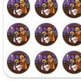 thumbnail image 2 of Nativity Scene Baby Jesus Mary Joseph Christmas Christian Bible 1" Planner Calendar Scrapbooking Crafting Clear Stickers, 2 of 7