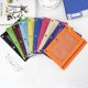 thumbnail image 3 of Case with 3 ring binders, 10-pack 3-hole pencil case with zipper, 3 of 5