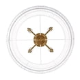 thumbnail image 6 of Wry Lighting Ellie 4-light Semi-Flush Mount in Modern Brushed Gold, 6 of 10