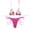 Pink #57, variant on Dresfit Cozy Two Piece Swimsuit Set - Relaxed Bikini for Resort Wear Pink M