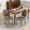 Olive Green, variant on HUTWIFE Home Mid-Century Adult PU Leather Dining Side Chairs, Green (Set of 2)