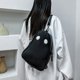thumbnail image 5 of Bolsa de hombro de moda cruzados pequeños de cuero de fantasma de diablo divertido (Negro A) Likrtyny Para Estrenar, 5 of 9