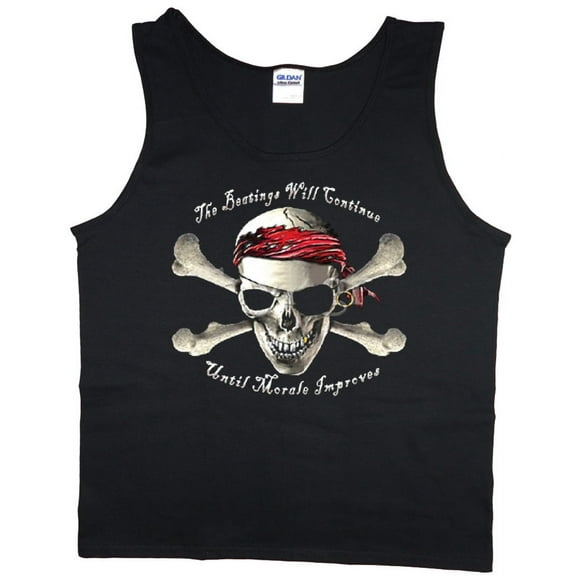 Mens Tank Tops Pirate Funny Mens Shirts Sleeveless Muscle Tees