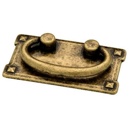 Liberty Hardware 62076ab 3 In Antique Brass Horizontal Bail Pull