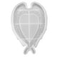 thumbnail image 1 of GOOHOCHY Molde de la bandeja de las alas de 1pc DIY DIY Epoxy Resina Molde del corazón del corazón del molde de silicona Regalo, 1 of 7