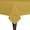 Gold, variant on Ultimate Textile (3 Pack) Cotton-feel 90 x 90-Inch Square Tablecloth - for Wedding and Banquet, Hotel or Home Fine Dining use, Gold