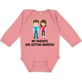 thumbnail image 3 of Inktastic My Parents Are Getting Married Boys or Girls Long Sleeve Baby Bodysuit, 3 of 5