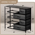 thumbnail image 4 of Sorbus Dresser w/ 8 Drawers Furniture Storage & Chest Tower for Bedroom, 4 of 5