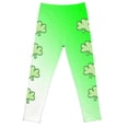 thumbnail image 3 of Tiijoy Little Girls St. Patrick's Day Leggings Kids Stretch Athletic Tights, Sizes 1-12, 3 of 4