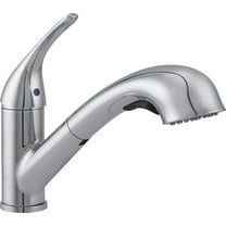 Proflo Pfxc6012 Poulsen 1.75 GPM Single Hole Pull Out Kitchen Faucet - Chrome