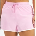 thumbnail image 3 of ID Ideology Women's Running Shorts Pink Size 2X, 3 of 3