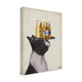 thumbnail image 2 of Fab Funky 'Boston Terrier Beer Lover' Canvas Art, 2 of 3