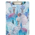 thumbnail image 1 of FMSHPON Winter Landscape Clipboard Hardboard Wood Nursing Clip Board and Pull for Standard A4 Letter 13x9 inches, 1 of 5