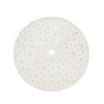 thumbnail image 5 of kiskick Christmas Tree Skirt Sparkling Snowflake – DIY Winter Decorations, Plush Fine Workmanship Christmas Tree Skirt, 5 of 8