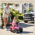 thumbnail image 3 of iYofe 3-in-1 Push Car for Toddlers Ages 1-3, Licensed RAM 1500 Ride On Push Car w/Handle, Safety Rail, Storage, Lights & Horn, 3 of 8