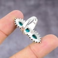 thumbnail image 4 of Natural Santa Rosa Turquoise Gemstone 925 Sterling Silver Ring Size 8, 4 of 4