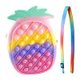 thumbnail image 2 of Bolsa de burbujas de silicona para aliviar el estrés juguetes creativos Ehuebsd de piña para aliviar el autismo necesidades especiales juguetes de concentración, 2 of 8