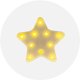 thumbnail image 1 of Lampara de noche PANEL DECORATIVO luz LED FIGURA estrella, 1 of 2