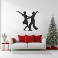 thumbnail image 5 of LaModaHome Dance Couple Metal Wall Art, Elegant Ballroom Dancers Silhouette, Modern Home Decor, Unique Anniversary Gift, Contemporary Wall SculptureHome Decoration Gift -35.4"x39"/90x99.cm, 5 of 5