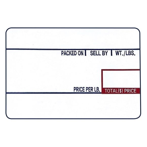 VisionTechShop LST-8010 Printing Scale Label, 58 x 40 mm, UPC 36 Rolls Per Case. Lower Price Than 12 Rolls. Try it.