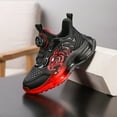 thumbnail image 4 of Boys Platform Non Slip Athletic Runing Shoes Waterproof PU Leather Slip On Sneakers with Arch Suppot, 4 of 7