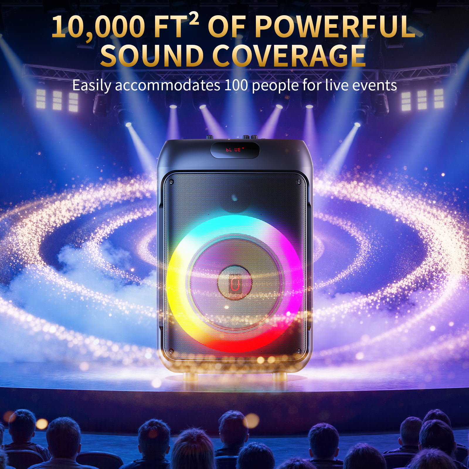 JYX Karaoke Machine T36-T with 120W Subwoofer photo 7
