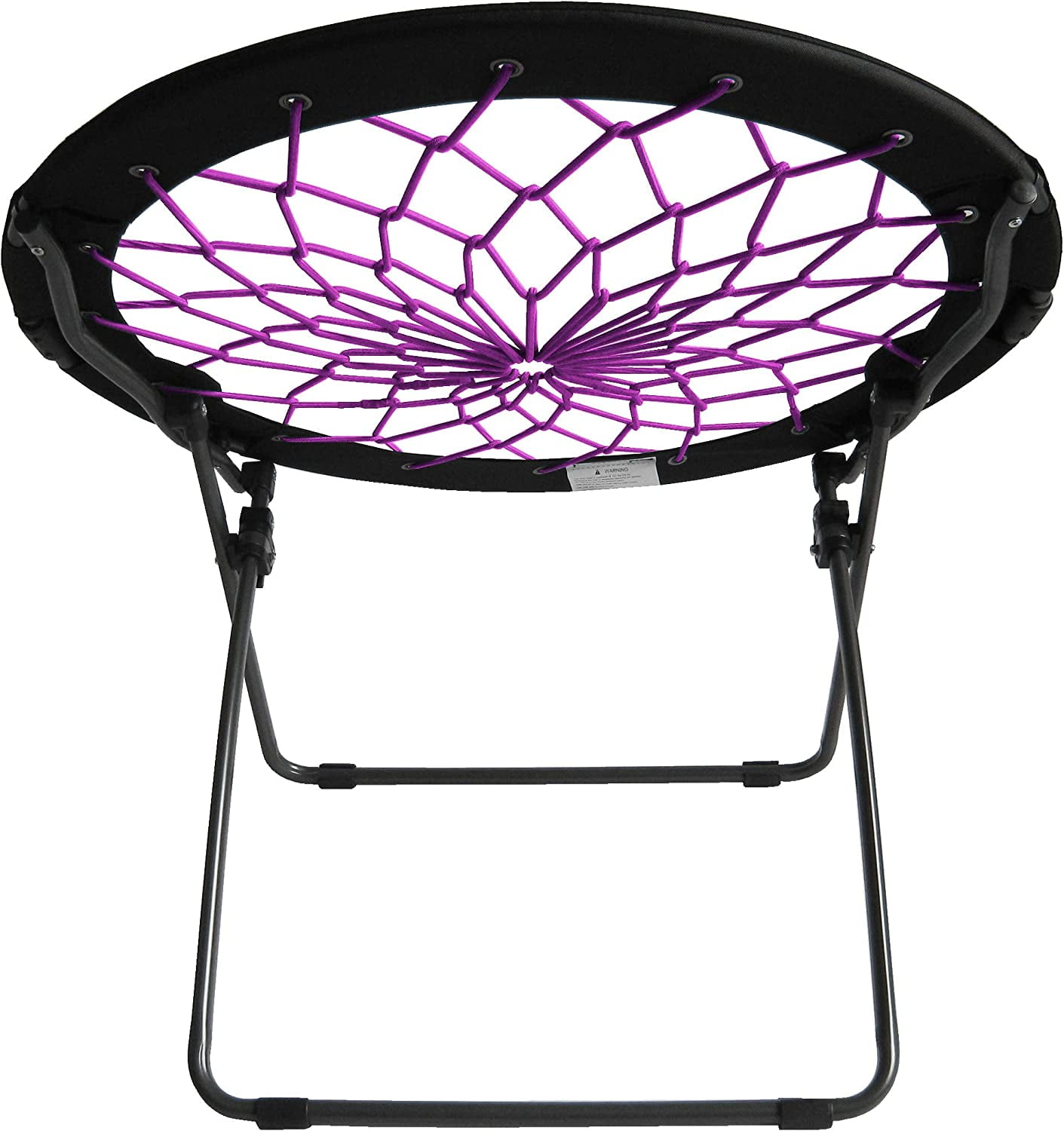 JUNC Limited Teal Bunjo Bungee Dish Chair for Dorms, Living Rooms, and