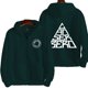 thumbnail image 3 of Canserbero-Sudadera con capucha y cremallera para hombre y mujer, chaqueta de gran tamaño, moda urbana Y2K, abrigo para pareja, primavera y otoño, novedad de 2024, 3 of 5