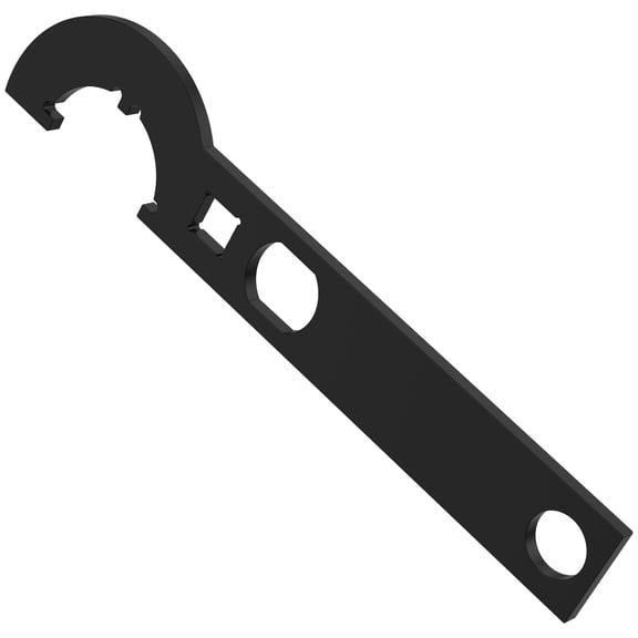 TMWEFUSC Lock Spanner Wrench Combo Carbon Steel Steering Stem Nut Tool with 3/8" Drive Opening Multi Purpose Hand Tool for Motorcycle Automotive and Plumbing Repair