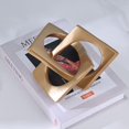thumbnail image 3 of KY Modern Geometric Sculpture White Knot Statue Decor, Home White Bookcase Centerpiece jax Decorative, Geometric Tabletop Sculpture and Figurines, For White Home Decor Accent Cube Decorative Ornaments, 3 of 8