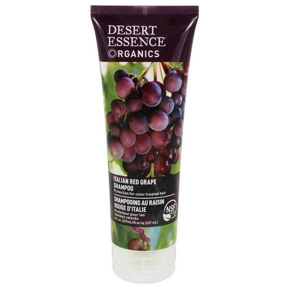 Desert Essence - Shampooing Raisin Rouge Italien - 8 fl. oz.