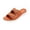 Saffron, variant on EKVAHL Womens Orthopedic Slides, Adjustable Strap Sandals, Arch Support Plantar Fasciitis Shoes for Daily Wear Red