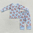 thumbnail image 1 of Venta al por mayor de luces de Navidad, ropa de dormir para niños, camisa de manga larga, conjunto de pantalones, traje para niños, pijamas a juego para niños y niñas, ropa de noche, 1 of 2